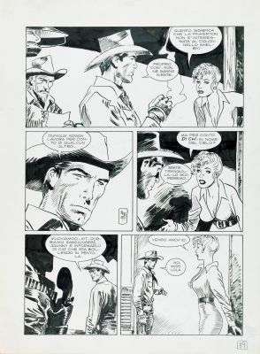 Bernet Jordi - "Tex - L‘uomo di Atlanta", 1996 | Urania Casa d’Aste