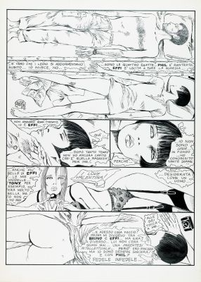 Lot 705 - Crepax Guido - "Valentina - Osservazione acuta", 1989 | Urania Casa d’Aste