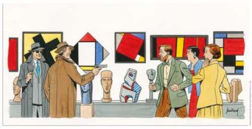 Juillard | ANDRÉ JUILLARD BLAKE ET MORTIMER Le Testament de William... | Daniel Maghen Enchères