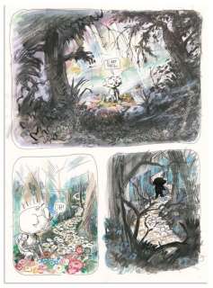 WINSHLUSS - Lot 159 - WINSHLUSS ◊ Dans la forêt sombre et mystérieuse, Gallimard...