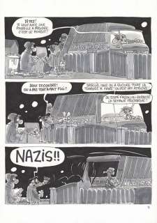 Christian BINET (né en... - Lot 47 - Les Bidochon sauvent la planète Technique mixte sur...