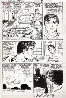 John  Byrne Keith Williams Leonard Starr - Action comics 597 pg 7 (1988) superman, lois lane, lana lang