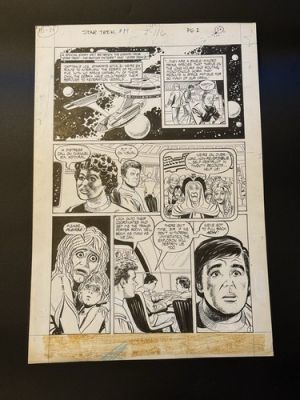 Dan Spiegle Star Trek Original DC Comics Opening / Title Page Art! | eBay US (Buy It Now)
