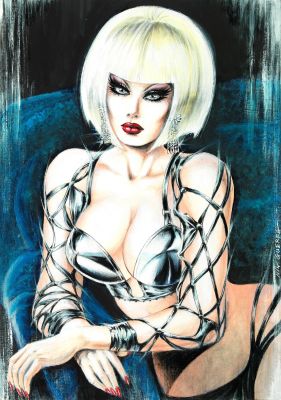 Lot 38 - Guerra Nik - "Lucrezia - I Lacci di Lucrezia", 2018 | Urania Casa d’Aste