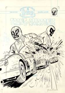 Rodier, Yvesel Spectrocouverture... | Rodier, YvesEl SpectroCouverture originale à l’encre... | Aibo Art Auction