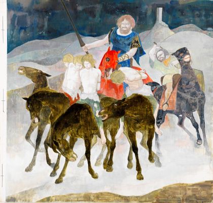 Lot 75 - Gianni Benvenuti - King Arthur’s Knights, 1965 | Urania Casa d’Aste