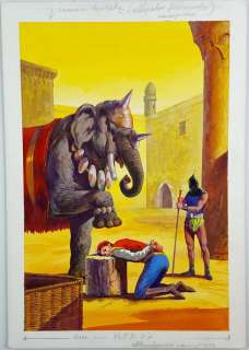 Il Cavaliere Sconosciuto n. 13 - Dino Busett - original cover - Page volante - EO - (1973) | Catawiki