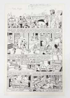 Marvel Comics Alpha Flight #30 PG.6 Original Art | Bruneau & Co. Auctioneers