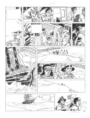 Olivier Frasier. Sur les bords du monde T1 p. 26 | FieldArts