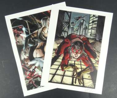 Patrizio Evangelista Coppia di grafiche - Termite Bianca; Spider-Woman - EO | Catawiki