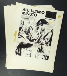 Lanciostory n. 36 - 14x Original pages - complete story "All’ultimo minuto" - EO - (1977) | Catawiki