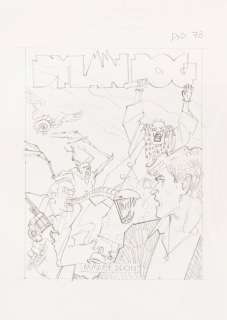 Angelo Stano - Dylan Dog - Armageddon!, 1992 | Finarte