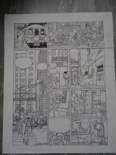 Kuijpers, Henk  - Originele pagina (p.46)  - Franka 21 - Het Zilveren Vuur - (2010) | Catawiki