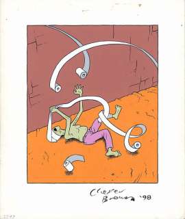 Chester Brown - the little man - cover recreation