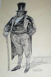 Schuiten, François  - Illustration originale a l’encre de Chine et légerement colorié en bleu | Catawiki