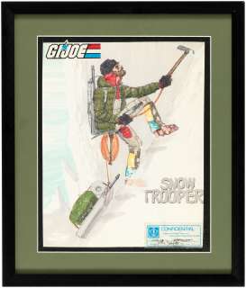 G.I. JOE SNOW TROOPER (BLIZZARD) CONCEPT ORIGINAL ART BY MARK PENNINGTON. | Hake’s