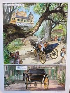 India Dreams T8 - Aquarelle originale - Page volante - EO | Catawiki