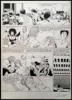 Renaud - Planche originale (p.53) - Jessica Blandy T.24 - Les Gardiens | Catawiki