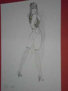 Leone Frollo - original illustr. "Pin Up Artistica "  - Page volante - EO | Catawiki