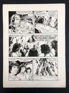 Tex n. 349 - Civitelli - Tav orig. "Abissi" pag 66 - EO | Catawiki