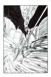Ricardo Lopez Ortiz - Batman Annual 1, Page 40 (Splash)