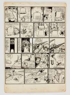 Desperate Dan original artwork (1941) by Dudley Watkins for The Dandy… | Comic Book Auctions ltd