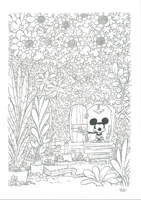 Tébo | Mickey et Cie (Tome 3) - La Jeunesse de Mickey - Page de Titre p34 | 2DGalleries