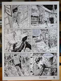 Dylan Dog albo gigante n. 18 - B. Brindisi - tavola originale - Page volante - EO - (2009) | Catawiki