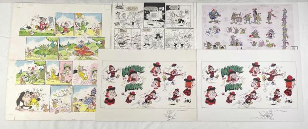Lot 134 - BEANO - A collection of original artworks and prints for The BEANO, WHIZZER AND CHIPS etc.., by