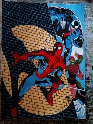 Philippe Bringel | Spiderman Alerte ( promo de Noël) | 2DGalleries