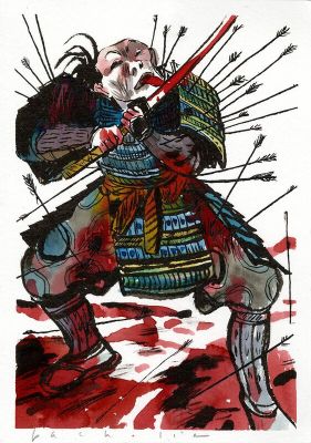 Benjamin Bachelier | Le clan des Otori – Illustration originale 6 | 2DGalleries