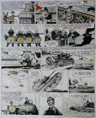 Dimitri | Le Goulag – Planche originale n° 26 – « Les Rois du Pétrole » – Dimitri | 2DGalleries