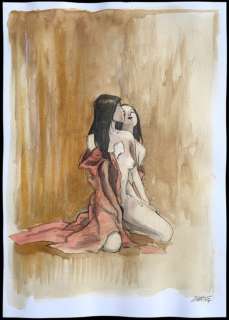 Frôlements - Planche originale en couleurs directes (p.98) - Signée par Jung (2007) | Catawiki