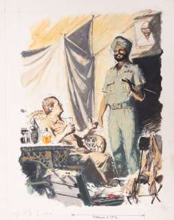 Albert Brenet (1903-2005) L’officier... | Albert BRENET (1903-2005) L’officier sikh. Gouache... | Drouot Estimations