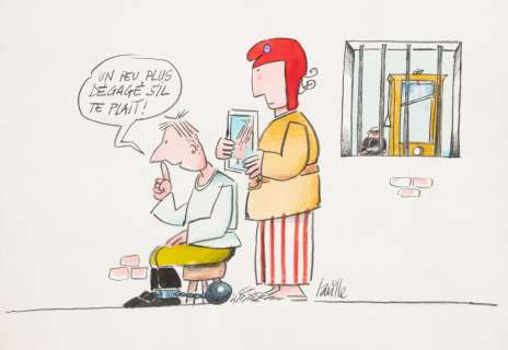 Laville (1937) Un... | LAVILLE (1937) Un peu plus dégagé s’il te plait ! Illustration... | Drouot Estimations