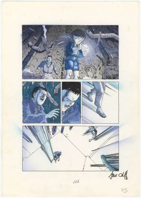 Katsuhiro Otomo | Akira Oliff Color Guides Vol 4, #75 p266 | Nostalgic Investments