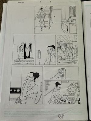 INVINCIBLE #9 PAGE 8 Original Comic Art Debbie Grayson Ryan Ottley Image Signed | eBay US