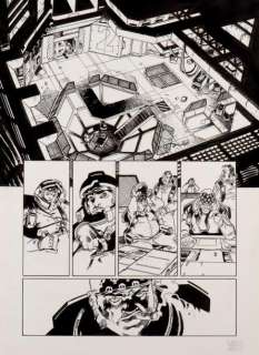 Bajram - Universal War 1 - tome 3 Encre de Chine et feutre pour cette très