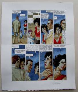 Renaud, Denauw - Originele pagina in kleur (p.25) - Het pad van Jessica 1 - (2009) | Catawiki