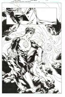 V Ken Marion | V Ken Marion - Green Lantern: Fractured Spectrum Page 4 | Modern Mythology Comic Art