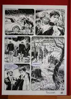 Dylan Dog albo gigante n. 18 - B. Brindisi - tavola originale - Page volante - EO - (2009) | Catawiki