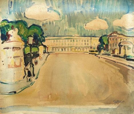 Jijé. Peinture originale offerte à Will | BDEnchères