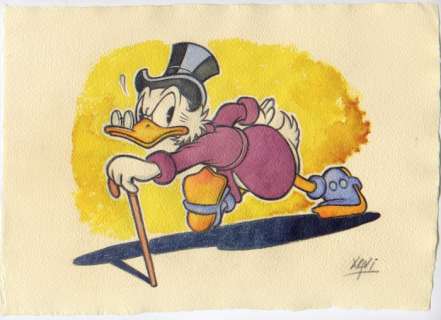 Xavi  (Xavier Vives Mateu) - Original drawing - SCROOGE - EO - (2018) | Catawiki