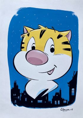 Stéphane Colman, Stephen Desberg (Scénariste) | 2007 - Billy the Cat : Portrait de Billy sous un ciel étoilé | 2DGalleries