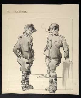 Carlo Bisi - "Gli insostituibili" Illustrazione Originale (Master Of Drawing) | Catawiki