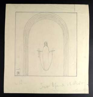 Enzo Morelli - "La fiammella e la stellaâ€¦" Illustrazione Originale (Master Of Drawing) | Catawiki