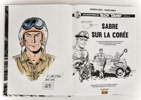 Arroyo Jean Michel Buck... | ARROYO Jean Michel Buck Danny Superbe dédicace sur... | Vermot et Associés