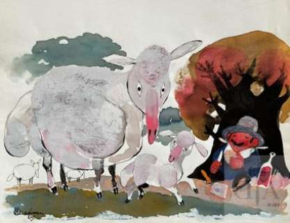 Hausman/Collection Carrousel. Dessin original realise pour… | Dagoty