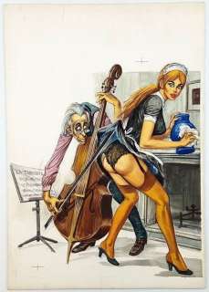 Floriano Bozzi - copertina originale per "Solletico" - Page volante | Catawiki