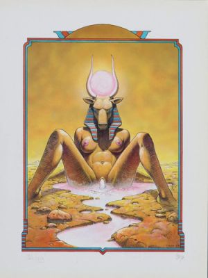 CAZA: HATHOR, La Dea Dell’Abbondanza, EX LIBRIS Firmato, 1983, 999 Ex | eBay Europe (Buy It Now)